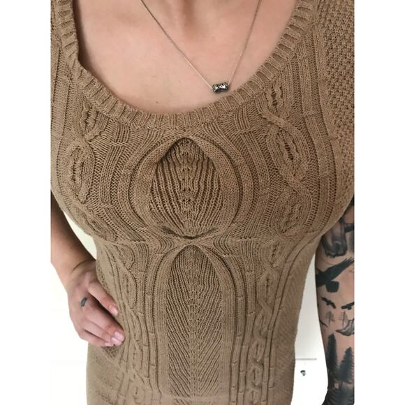 Anthropologie Nurture Sweater Dress Size Small - Picture 2 of 13